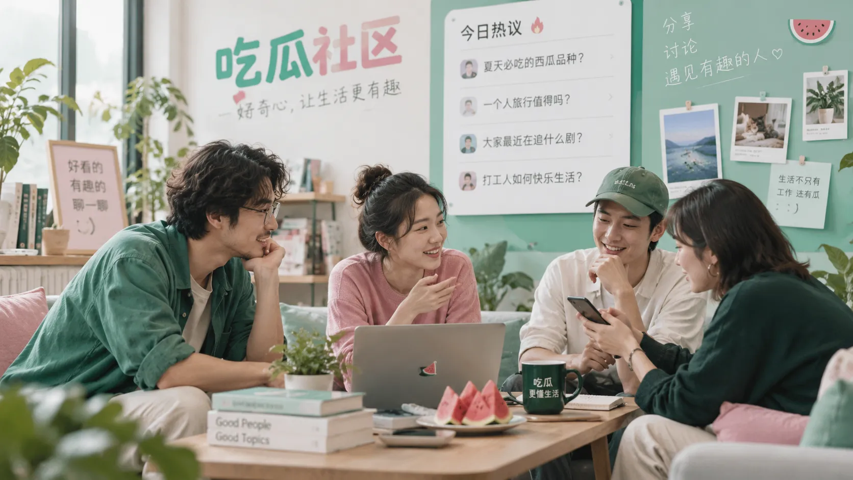 吃瓜社区话题浏览与内容发现